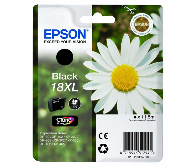 EPSON Tusz Epson T1811 Black C13T18114010 - 150475 - zdjęcie